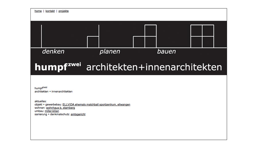 Humpf zwei Homepage