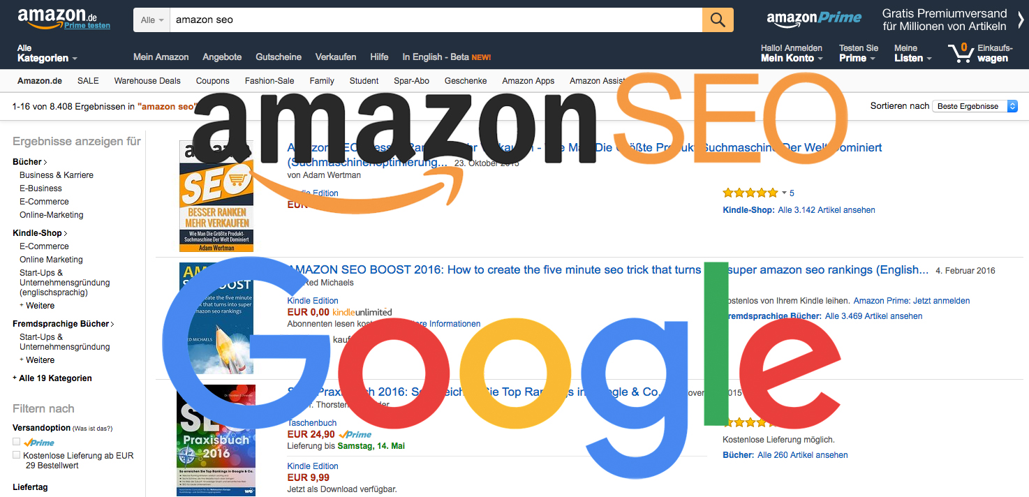 Amazon SEO Google